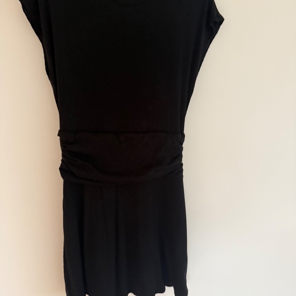 AFRM Black Mini Dress Open Back - Picture 4 of 5